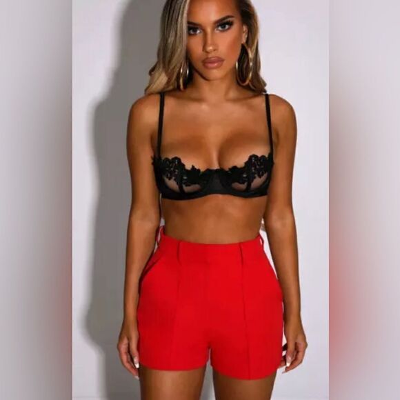 BABYBOO NATASHA SHORTS RED NEW WITH TAGS - Picture 1 of 7